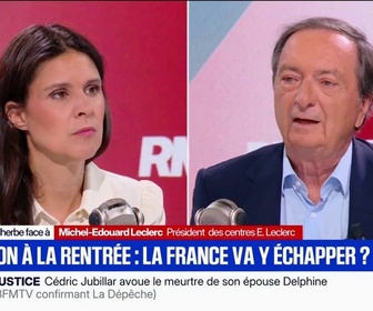 Replay Face à Face - Indication de l'origine des produits alimentaires: Je demande à ce que les industriels l'appliquent, déclare Michel-Édouard Leclerc
