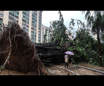 Replay Au moins 15 morts alors que les pluies du typhon causent des inondations meurtrières à Taïwan