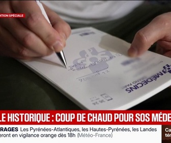 Replay BFM Première - En cette période de canicule, SOS Médecins sursollicité