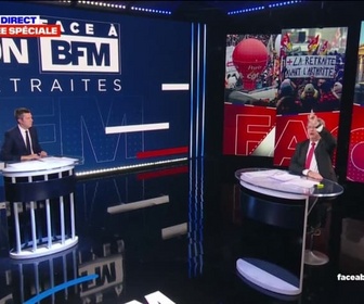 Replay Face à BFM - Jean-Luc Mélenchon sur Emmanuel Macron: Je trouve qu'il a un comportement autoritaire