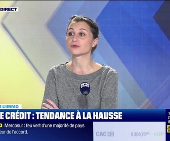 Replay Les Experts de l'immo : Taux de crédit, tendance à la hausse - 09/01