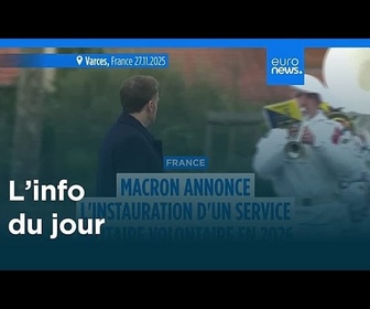 Replay L'info du jour | 28 novembre 2025 - Matin