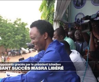 Replay Journal de l'Afrique - L'opposant tchadien Succès Masra s'exprime sur France 24 au lendemain de sa libération