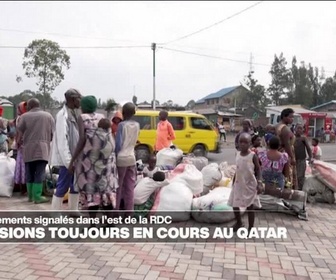 Replay Journal de l'Afrique - En RD Congo des affrontements signalés dans l'Est, des discussions de paix en cours au Qatar
