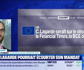 Replay BFM Bourse - L'éco du monde : BCE, Christine Lagarde sur le départ ? - 18/02