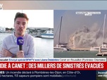 Replay BFM Première - Incendie: un entrepôt détruit par les flammes sur le port de Canet-en-Roussillon