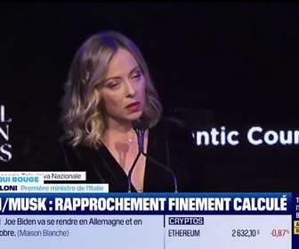 Replay Le monde qui bouge - Caroline Loyer : Meloni/Musk, rapprochement finement calculé - 25/09