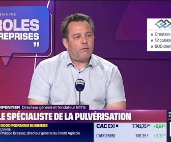 Replay Paroles d'entreprises - Gilles Charpentier (MITS) : MITS, le spécialiste de la pulvérisation - 10/05