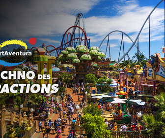 Replay Port-Aventura : la techno des attractions