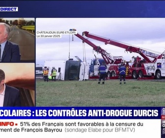 Replay BFM Story - Story 2 : Les contrôles anti-drogue durcis pour les cars scolaires - 30/04