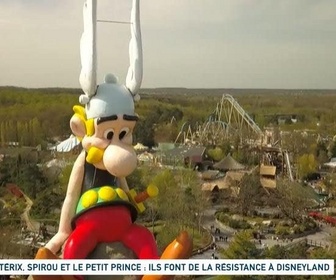 Replay Un jour, un doc - Astérix, Spirou et le Petit Prince : ils font de la résistance à Disneyland (1/2)