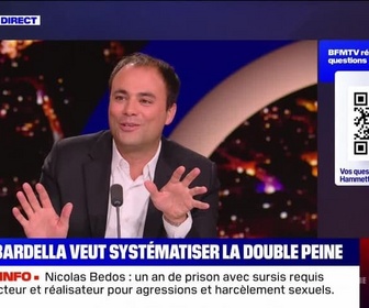 Replay Perrine jusqu'à minuit - Bardella veut systématiser la double peine - 26/09