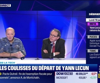 Replay Tech & Co, la quotidienne - Meta : les coulisses du départ de Yann Le Cun - 19/01