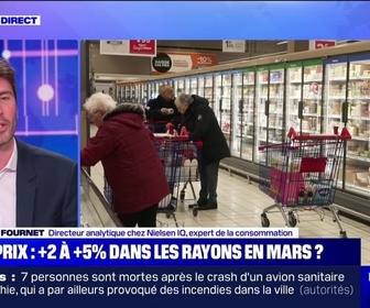 Replay News Box - Prix : +2 à +5% dans les rayons en mars ? - 01/02