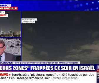 Replay 20H BFM - Conflit Israël-Iran: Il est important de maintenir une stabilité dans cette région, explique Christophe Lemoine, porte-parole du ministère de l'Europe