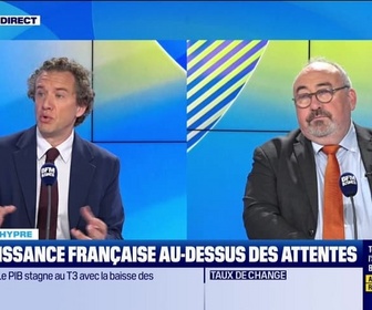 Replay Good Morning Business - Emmanuel Lechypre face à Mathieu Jolivet : La croissance française au-dessus des attentes - 31/10