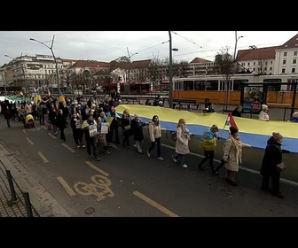 Replay Des rassemblements à Budapest marquent les quatre ans de l'invasion de l'Ukraine par la Russie