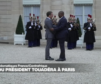 Replay Journal De L'afrique - Le président centrafricain Touadéra à Paris pour nouer un partenariat constructif avec la France