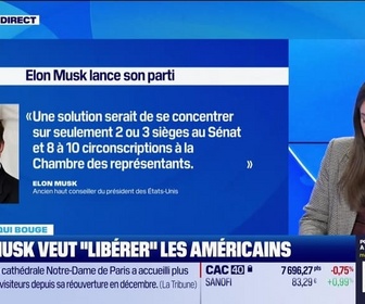 Replay Le monde qui bouge - Caroline Loyer : Elon Musk veut libérer les Américains - 07/07