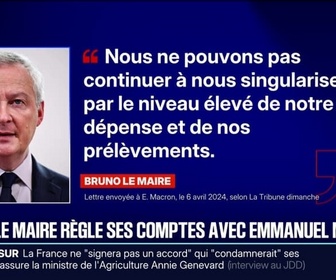 Replay 20H BFM - Explosion de la dette: Bruno Le Maire continue de dire qu'il avait averti le président de la République