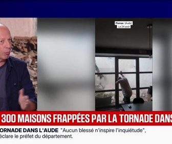 Replay Marschall Truchot : Plus de 300 maisons frappées par la tornade dans l'Aude - 25/09