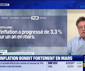 Replay BFM Bourse - L'éco du monde : USA, l'inflation bondit fortement en mars - 10/04