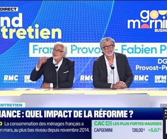 Replay Good Morning Business - C'est dramatique: Franck Provost réagit à la réforme du gouvernement sur les aides à l'embauche d'apprentis