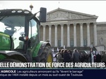 Replay 20H BFM - Des centaines d'agriculteurs se sont mobilisés toute la journée devant l'Assemblée