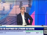 Replay Good Morning Business - Livista installe son usine de raffinage de lithium en France plutôt qu'en Allemagne