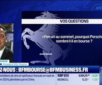 Replay BFM Bourse - Culture Bourse : Ferrari au sommet, pourquoi Porsche sombre-t-il en bourse ?, par Antoine Larigaudrie - 11/02