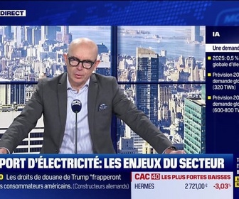 Replay BFM Bourse - IA : ces valeurs pour investir dans le transport d'électricité - 19/02