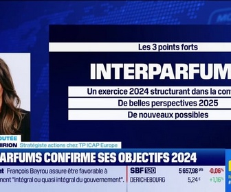 Replay BFM Bourse - Valeur ajoutée : Ils apprécient Interparfums - 16/09