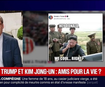 Replay BFM Grand Soir - Donald Trump et Kim Jong-Un : amis pour la vie ? - 17/08