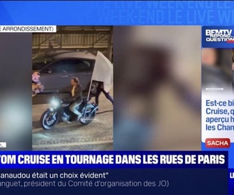 Replay Est-ce bien Tom Cruise qui a été aperçu hier soir sur les Champs-Élysées? BFMTV répond à vos questions