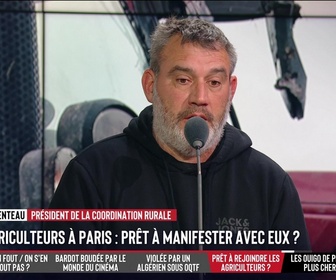 Replay Les Grandes Gueules - Des tracteurs sont entrés dans Paris… Prêts à aller manifester avec les agriculteurs ?