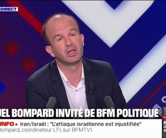 Replay BFM Politique - Je crois que c'est la règle: Manuel Bompard (LFI) réagit à l'exclusion de Nicolas Sarkozy de la Légion d'honneur après sa condamnation dans l'affaire des écoutes
