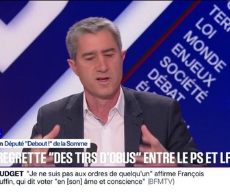 Replay BFM Politique - Pour François Ruffin, le Nouveau Front Populaire est mort mais il faut inventer quelque chose pour unir la gauche