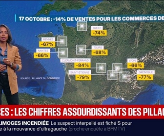 Replay BFM Première - Mobilisation du 17 octobre: -14% de ventes pour les commerces de mode