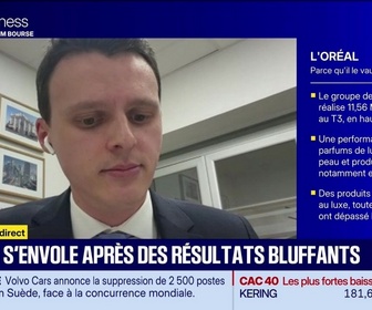 Replay BFM Bourse - L'Oréal et Rexel brillent après leur publication - 23/10