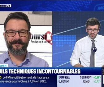 Replay BFM Bourse - Alerte traders : les seuils techniques incontournables sur les marchés et les valeurs - 17/01