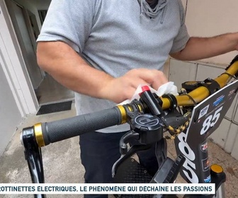 Replay Un jour, un doc - Trottinettes électriques, le phénomène qui déchaîne les passions