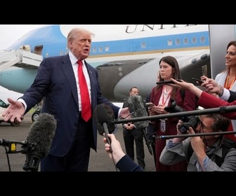 Replay Arrivé en Écosse, Donald Trump s'attaque à l'immigration et aux éoliennes