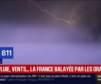 Replay BFM Première - Après une semaine de canicule, de violents orages ont balayé la France