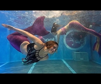 Replay Des sirènes concourent dans la piscine la plus profonde de Varsovie