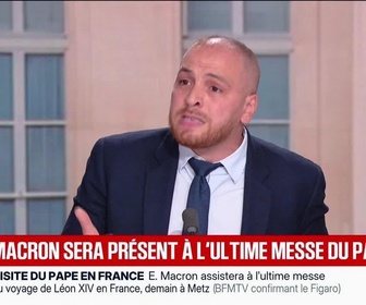 Replay BFM Grand Soir - Macron sera présent à l'ultime messe du pape en France - 27/09