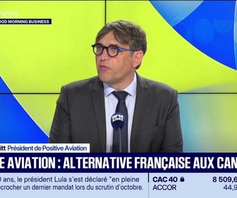 Replay Good Morning Business - Positive Aviation : alternative française aux Canadairs