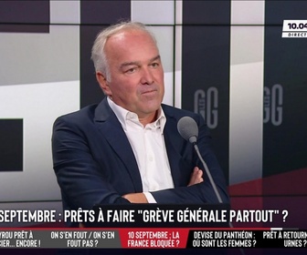 Replay Les Grandes Gueules - 10 septembre : prêts à faire grève générale partout ?
