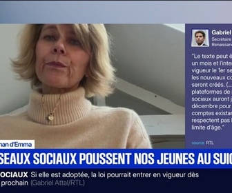 Replay Apolline de 9 à 10 - Les réseaux sociaux sont une incitation au suicide, déclare Christina, mère d'Emma qui s'est suicidée après avoir été victime de harcèlement scolaire