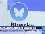 Replay Tech & Co, la quotidienne - Le Tech Flash : Bluesky cartonne depuis les déboires de X, par Léa Benaim - 20/11