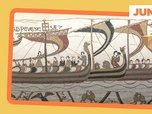Replay La tapisserie de Bayeux prêtée à Londres - ARTE Journal Junior de mardi